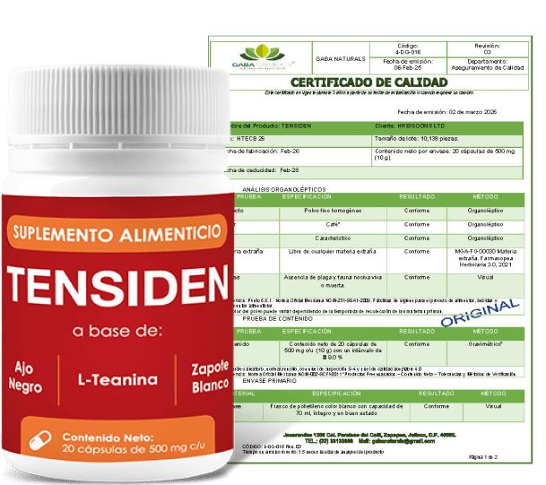 Tensiden certificate